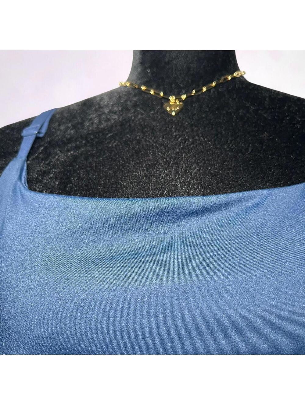 Victoria’s Secret Pink Navy Blue Sports Bra NWT Size XXL Athleisure Y2K Sporty - Picture 2 of 4